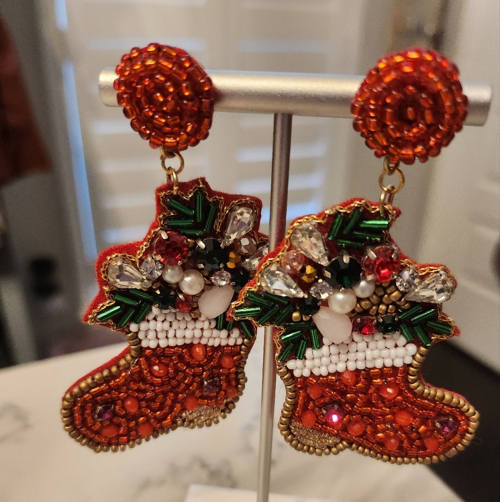 Christmas Earrings - Picture 4 of 8